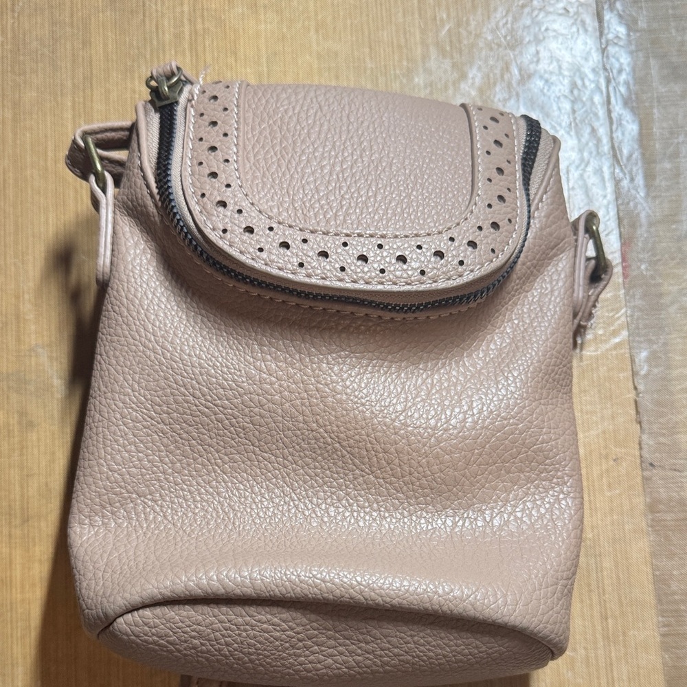 Maurices Beige Crossbody Bag